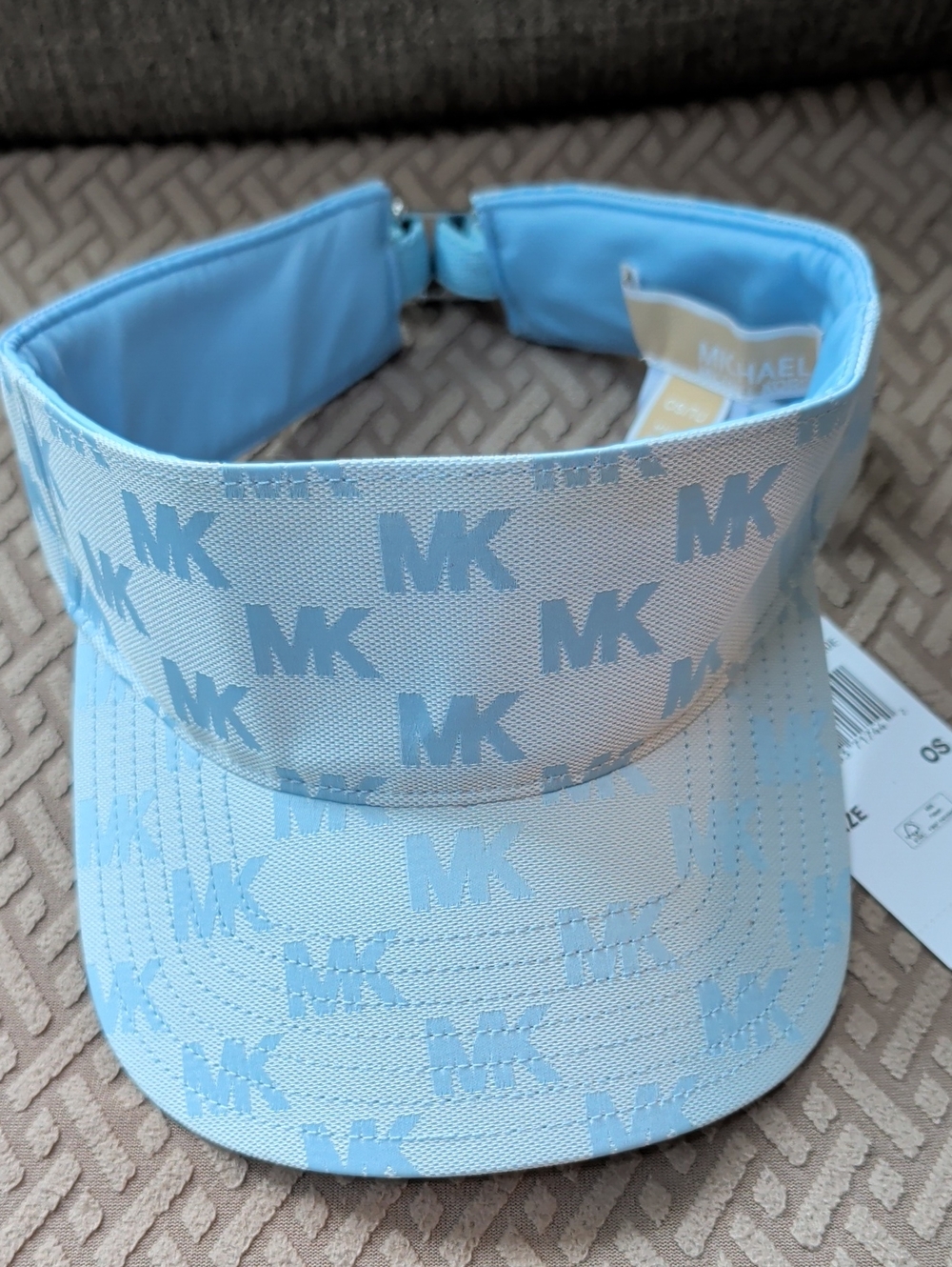 Michael Kors Logo Jacquard Visor NWT - Picture 3 of 5